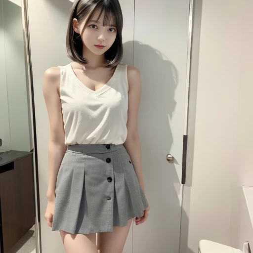  photos showing the entire body, including legs.

She is  a very cute 20y Japanese pure-type heroine with idol-like qualities. She has fair skin, a slender body, and a typical neat, elegant appearance of a pure-type heroine. 

She wears a simple yet torn, ...