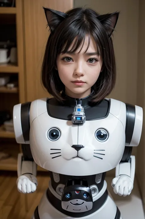 Make me a robotic cat 