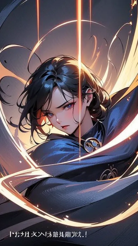 Holding a sickle、Close-up of a woman standing on a scythe, Jan J, Kschaert Krentz Key Art Feminine, Dark Sorceress Full View, Written by Ku Lei Lei, by Zhou Chen, Dark magician full body pose, Jan Jin, by Han Gan, Magnificent and elaborate character art, b...