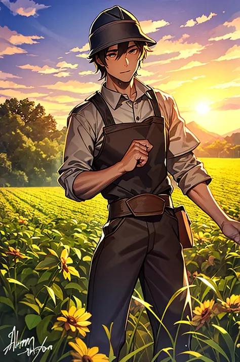 
In the countryside, theres James, a dedicated farmer. Every morning, he tends to his crops, guided by the rising sun. With weathered hands and a faithful dog by his side, he nurtures the land he loves. Through every season, he works tirelessly, finding so...