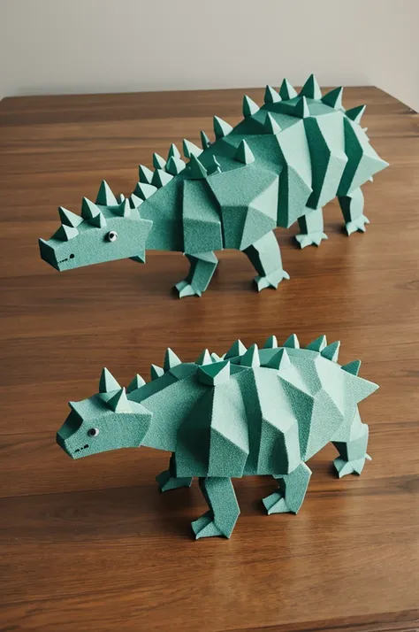 Create a stegosaurus
