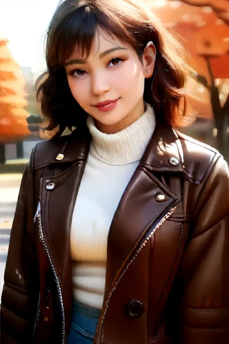 1girl,(wearing a sweater and long jacket on top:1.3),(RAW photo, best quality), (realistic, photo-realistic:1.4), masterpiece, an extremely delicate and beautiful, extremely detailed, 2k wallpaper, Amazing, finely detail, extremely detailed CG unity 8k wal...