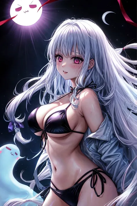 Ghost   Woman bikini manga horror nightmear 