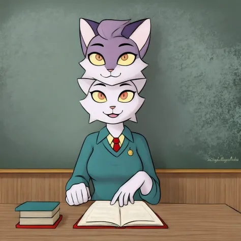 cat as a teacher