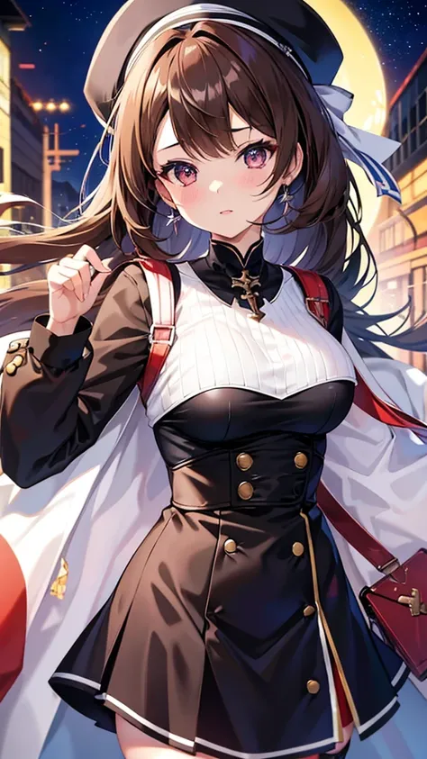 Anime boy with brown hair and stylish clothes, Hololive, From the Azur Lane video game, Live2D Virtual Youtuber Model, Azur Lane Style, pixiv daily ranking, Popular on pixiv, Details of 8k characters, Top rated on pixiv, Visual Novel CG, Pixiv 3DCG, I deny...