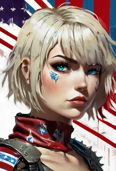 ((((close-up profile alone:1.5)))), (((adult body))), (((1 girl alone:1.6))), Ultra-realistic CG K ,((premium、8k、32k、Masterpiece)), (superfine illustration)、hyper detailed and beautiful eyes:1.4, (super high resolution), ((( short hair bob ))), 25 year old...