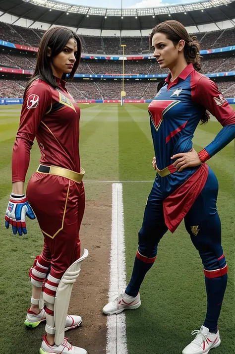 World Cup cricket final as marvel character and dc character 