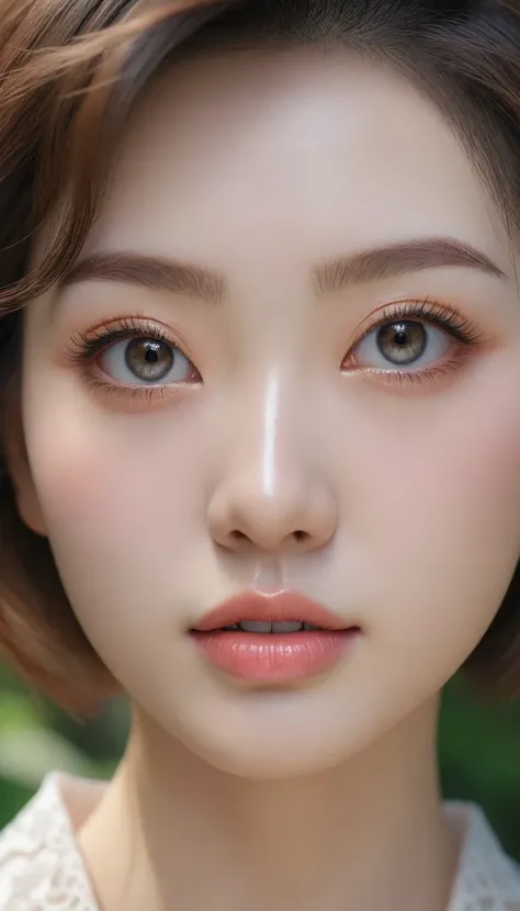 best quality, 4K,8K,realistic, realistic, very detailed, very delicate and beautiful, raw photo, Japanese and Korean beauties，korean beauty，Wear JK, ，big bust，(beautiful detailed eyes,beautiful and delicate lips,Highly detailed eyes and face,long eyelashes...