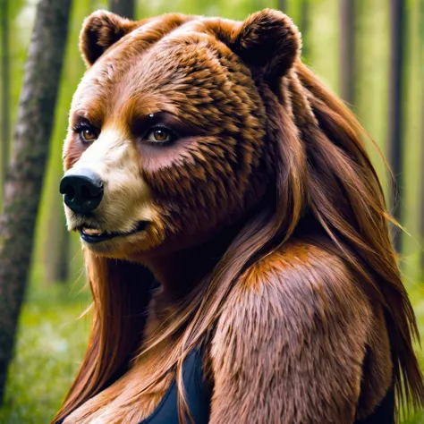   Bear woman 