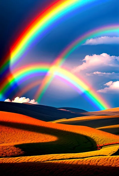  Spectacular phenomena that occur in nature. rainbow