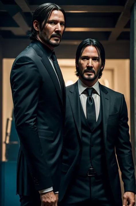 Archer and John Wick together