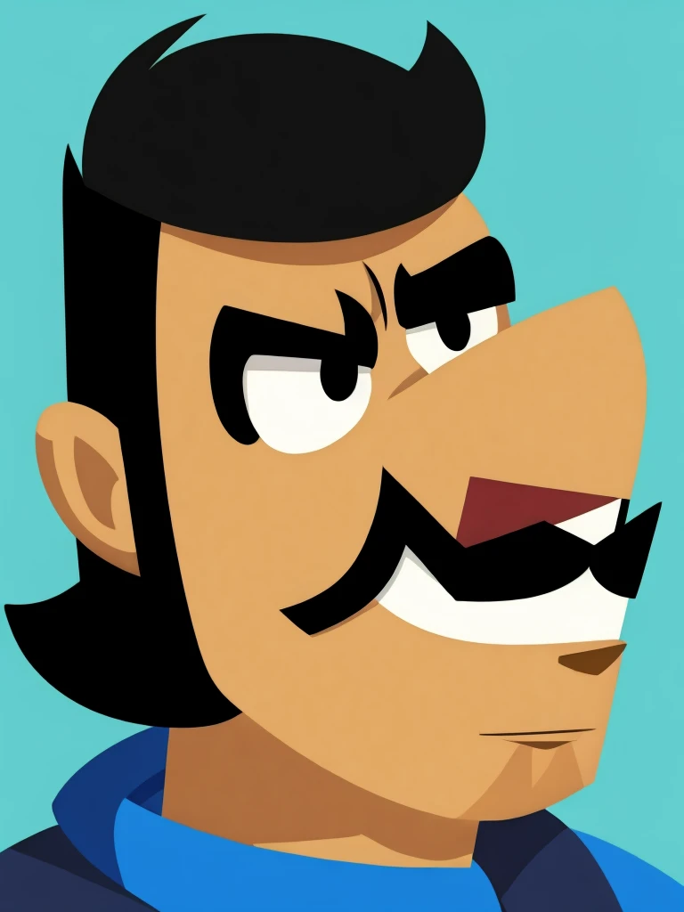 profile pic, cartoonized, naughty man