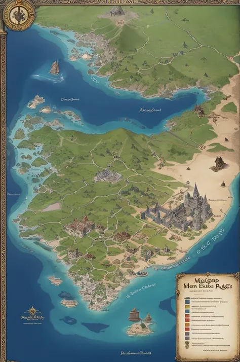 Medieval rpg map