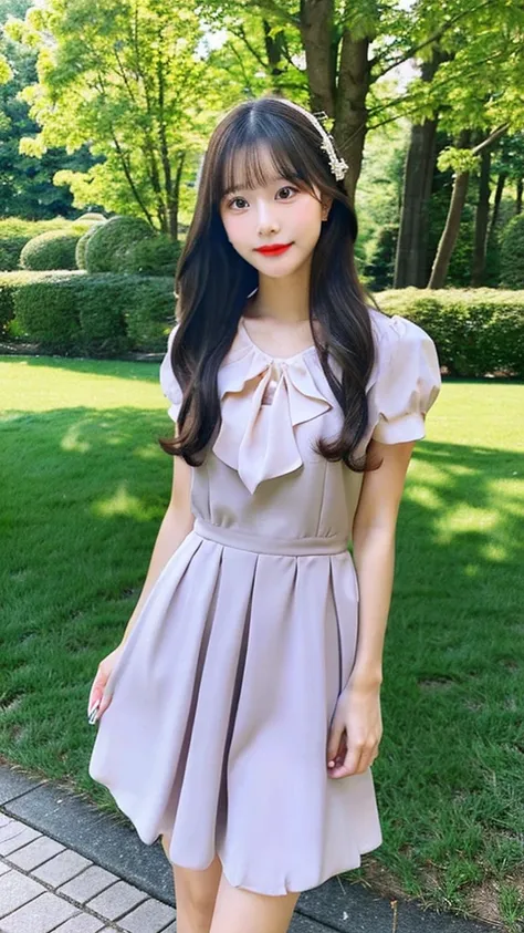 Beautiful and elegant young  lady. Eurasian cuteness Overload in a simple and elegant tight summer dress upskirt