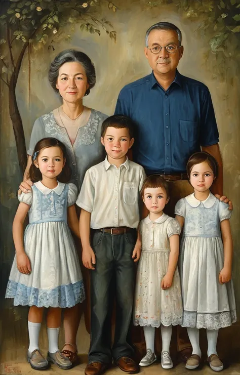 masterpiece,best quality,portrait of family,