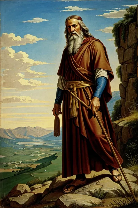 Moses on Mount Tur