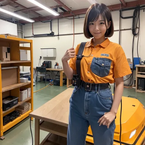 - **name**: Naomi Sakura（Sakura Naomi）
- **age**: 28 years old - **Profession**: Electrical worker - **Appearance**: Short brown hair and big breasts、With a bright and cheerful expression、Wearing Burtle&#39;s work clothes。Always wear a work helmet and Knic...