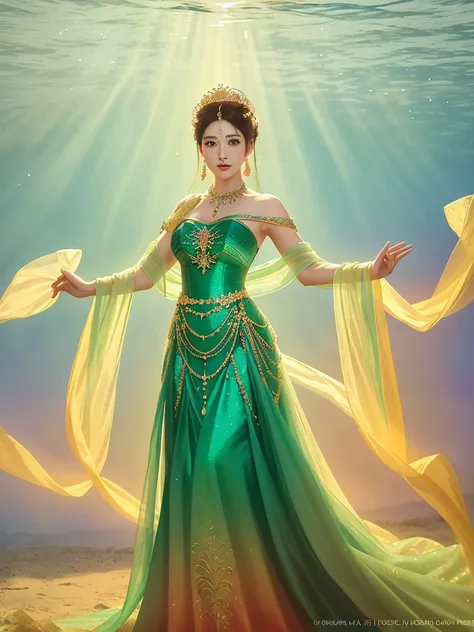 Live Action Queens Masterpiece: Exquisite and Vibrant Charm

Amidst a backdrop of ethereal underwater palace splendor, a Queen exudes an enchanting presence, her figure posed majestically in an upper body-length shot. Its beautiful, vibrant appearance capt...