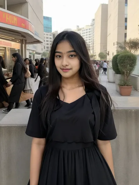 lovely cute young attractive indian teenage girl, big city girl, 18 years old, cute, an Instagram model, long black_hair, colorful hair, hot, dacing, wear mehrun frocks,Indian