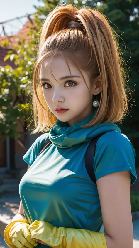 ashlynn,barbara,dq6,dragon quest, sultry face, (full :1.5), Long eyelashes, beautiful eyes with brightness, Surrealism, Shadow, Stereogram, photoRealistic, Realistic, throw, Atmospheric perspective, Cinema Lighting, Ray Tracing, 8k, Super detailed, highest...