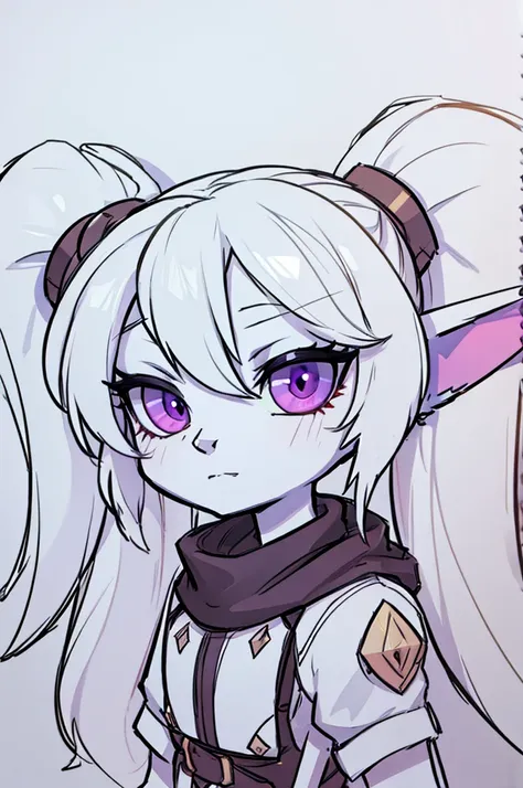 poppy,sketch art style