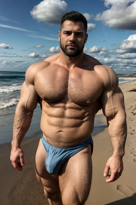 Ultra wide angle，(Medium shot of two handsome guys)，twin，Male love，plump breasts，swelling of chest muscles，Full chest muscles，swelling of chest muscles，Sweat，Skin is moisturized and shiny，(face slimming)，small head，short hair，beard，Sexy and charming expres...