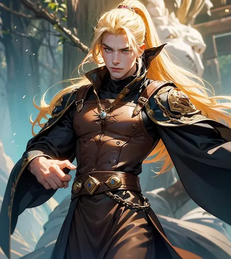 (((Single character image.))) (((1boy))) (((Luxurious hair and sexy smirk.))) (((18 years old.))) (((18yo.))) Very sexy.  Stud.  ((This character has a body that inspires lust.)))  (((He looks very rowdy and tough.))) (((Alpha male body.))) Generate a char...