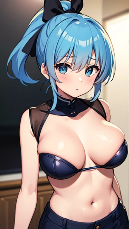 Blue ponytail、tits、Private Server