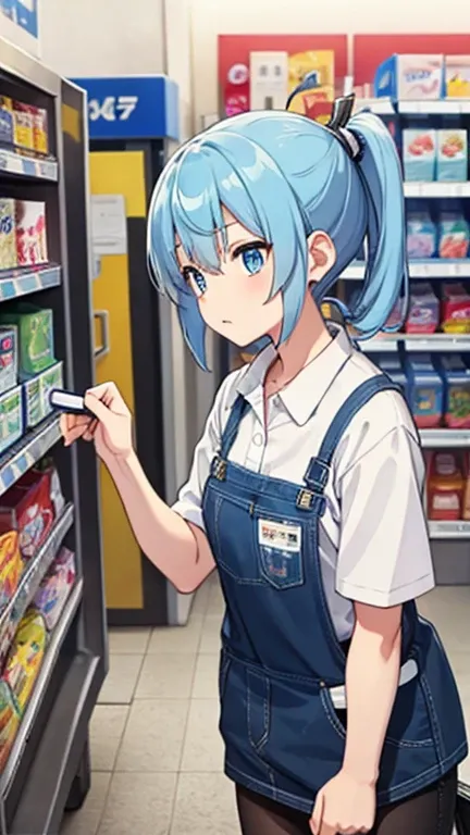 Blue ponytail、Convenience store staffing limit