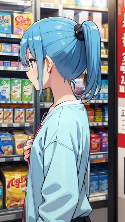 Blue ponytail、Convenience store staffing limit