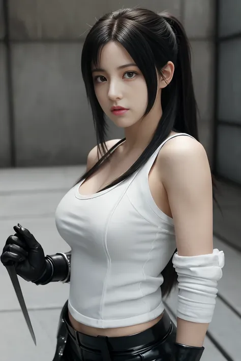 1girl, {{{cute}}}, anime, {highly detailed}, very aesthetic, best quality,tifa (final fantasy7), , best quality, amazing quality...