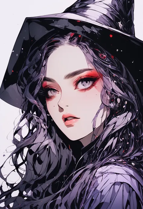 (Highest quality,4K,8K,High resolution,masterpiece:1.2),Super detailed,(Realistic,photoRealistic,photo-Realistic:1.37),Goth Korean Girl, Gothic,1 Female,Dark Town,Red eyes,Dark Ambient,Low saturation,Anime Style,Pale skin,long flowing hair,Gothic clothing,...