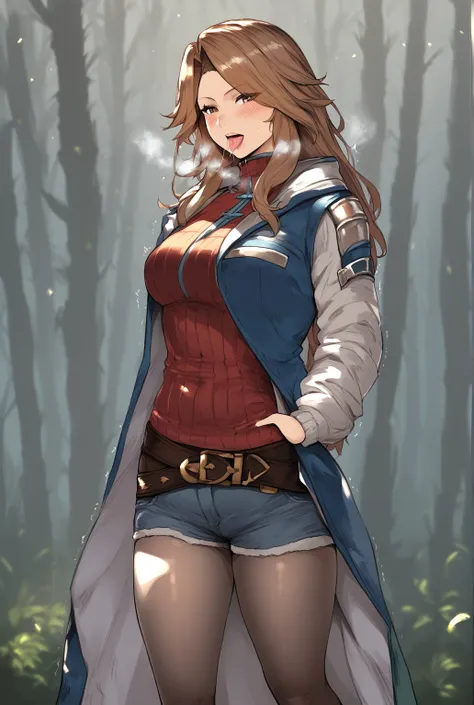 core_9, score_8_up, score_7_up, score_6_up, uncensored, katalina \(granblue fantasy\), long hair, parted bangs, brown hair, brow...