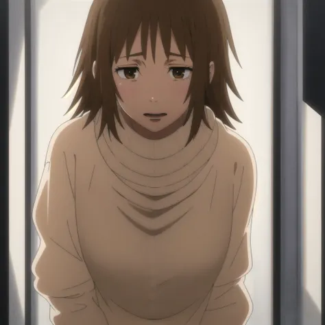 masterpiece,highres,high quality,extremely detailed,solo,
yuukoozawa,1girl,tall female,
turtleneck sweater,
close-up,