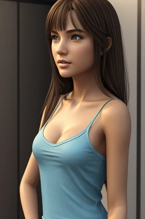 3d realistic girl