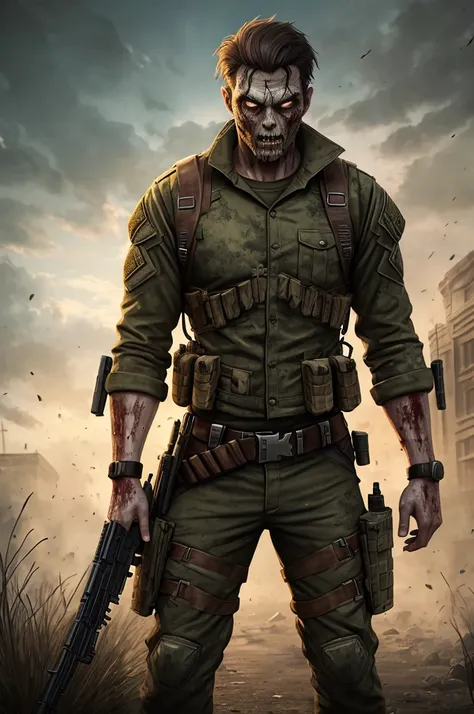 create a zombie soldier