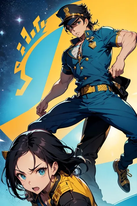 Jojo Jotaro with the stand