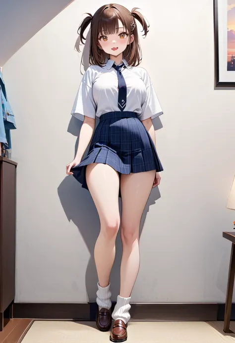 (1girl, sharp focus solo), (full body portrait image:1.4), (masterpiece, super realistic anime girl, super details, super highes...