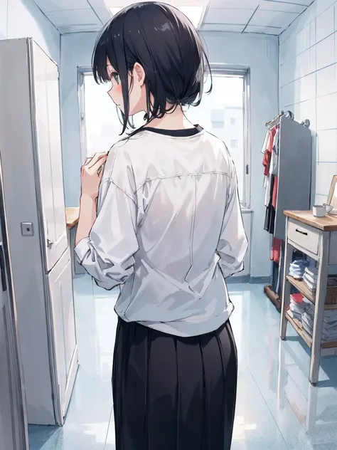 School、Getting changed in the changing room