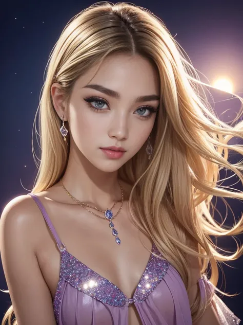  high angle american shoot, ultra-realistic textures, bright and vivid colors, attractive and perfect 21 year old Kpop idol, cure face with lovely crystal clear and beautiful eyes with full moon reflection, slightly full lips, long eyelashes and thin eyebr...