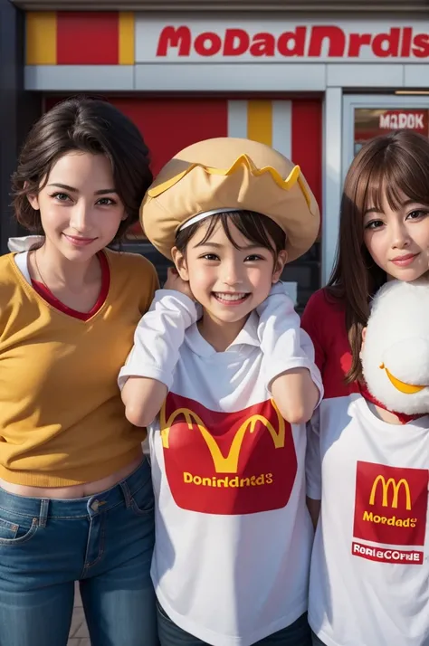 3 ronalds mc donalds