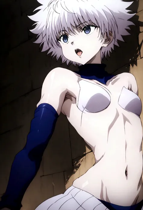 killua ahegao navel lamia body 