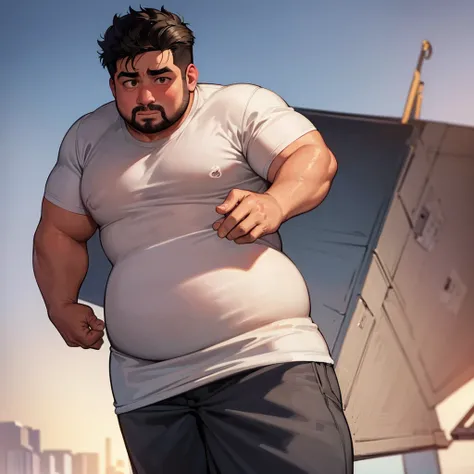 Miguel is an obese fat man who only knows how to shit