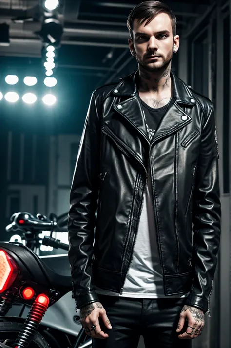 Make Zomboy in the third dimension with a biker jacket 