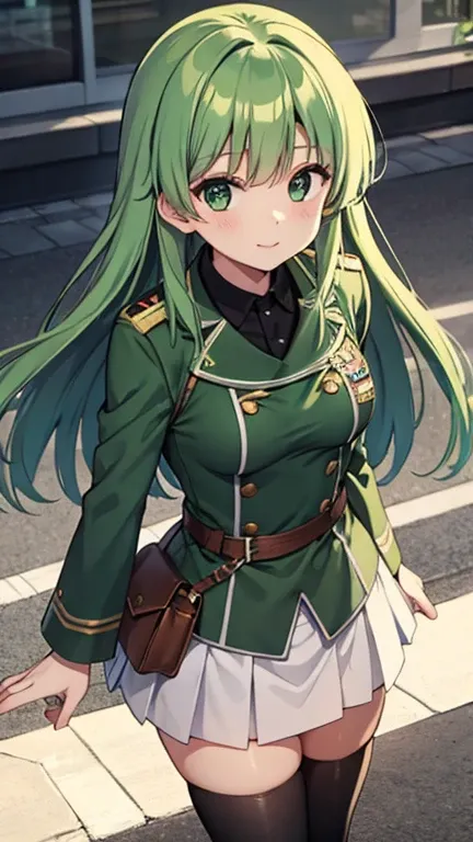 Green Hair Long、Best Uniform