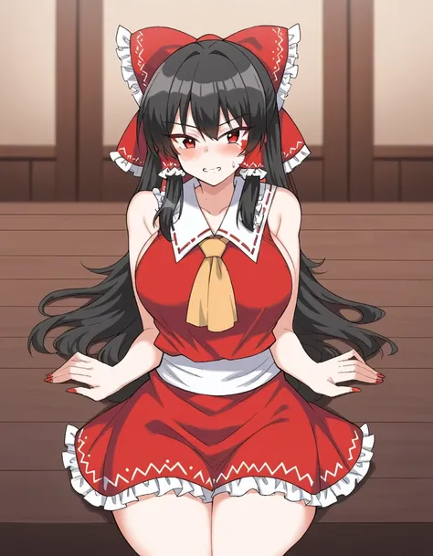 Reimu Hakurei as a neet