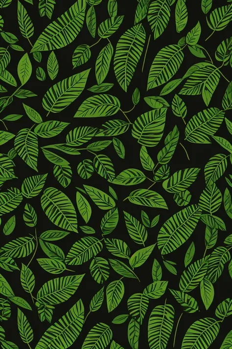 Aborigines forest background leaf custom design