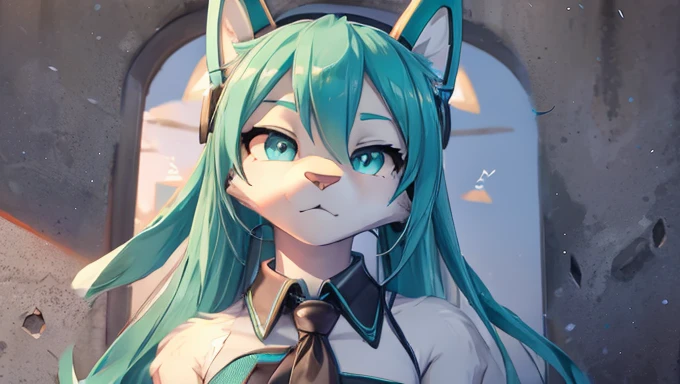 Furry hatsune miku