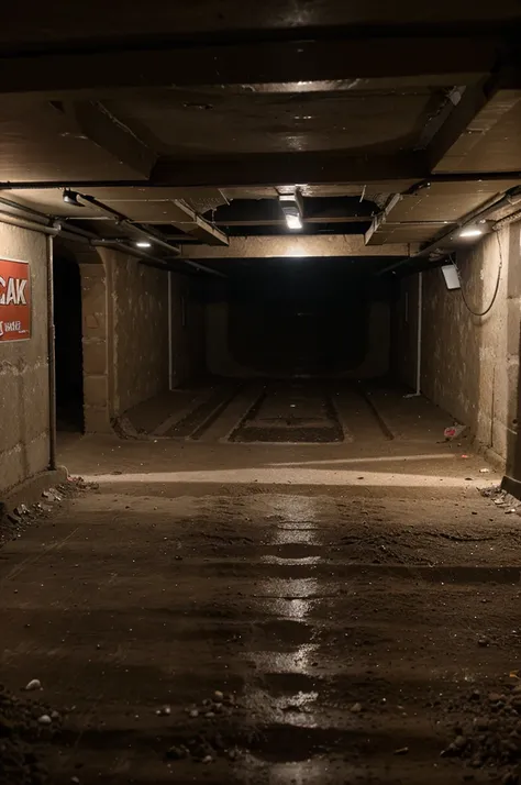 Underground basement full of hotwheels