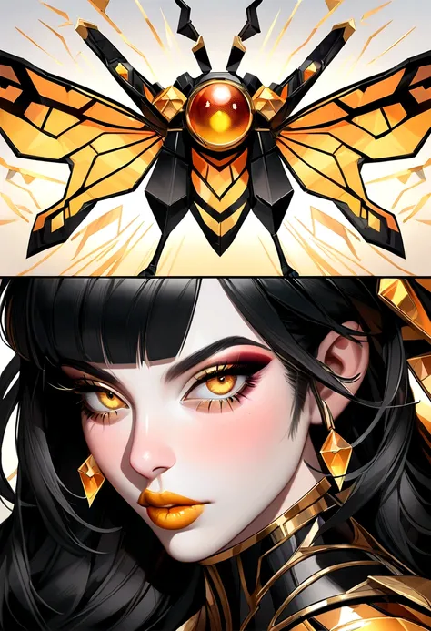 a close up of a buzzlighter fly, extremely detailed artgerm, buzz, style artgerm, artgerm style, ig model | artgerm, of buzzlighter, portrait of buzz, artgerm. high detail, graphic artist artgerm, artgerm comic, artgerm la